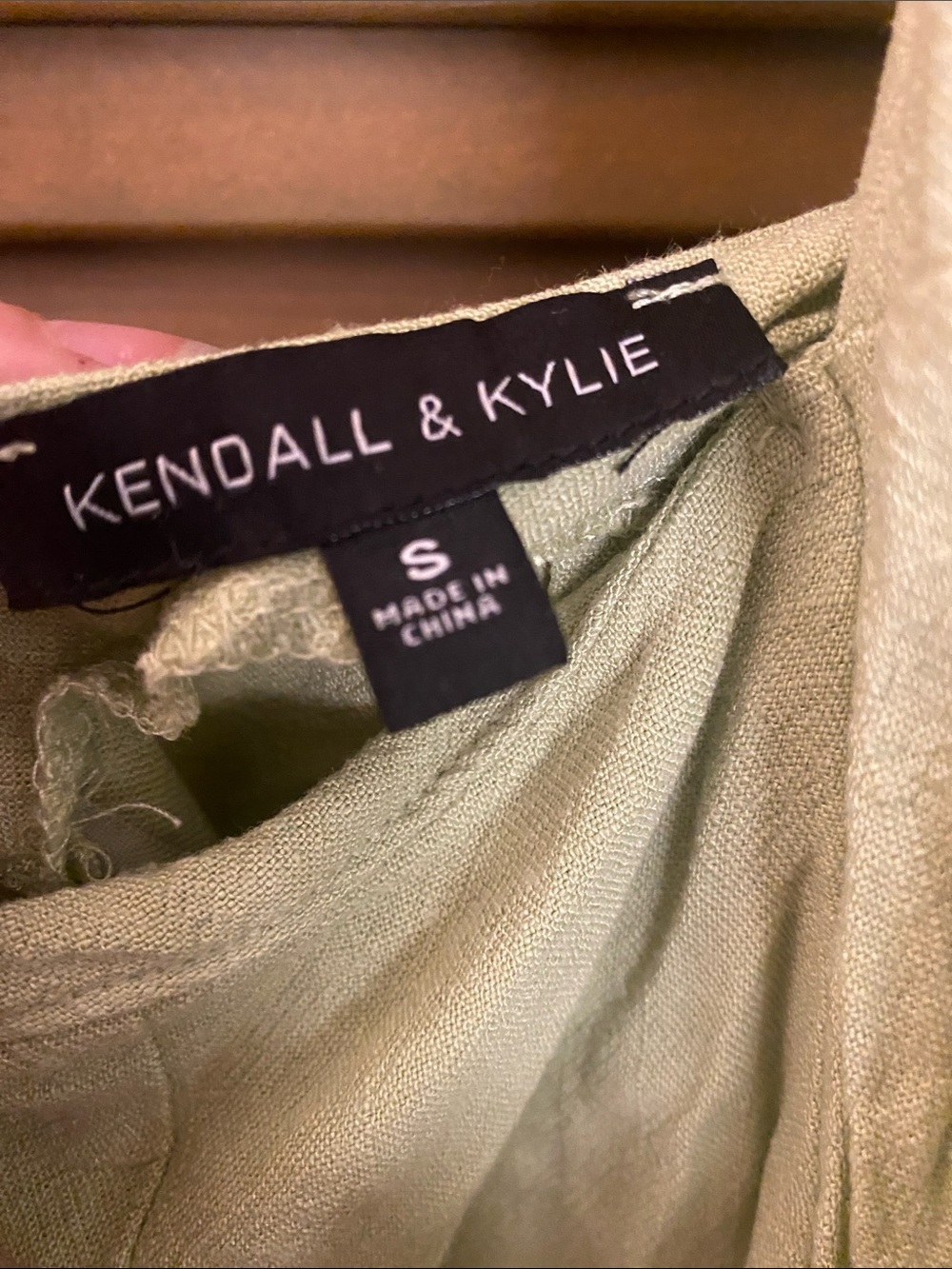 Kendall & Kylie Soft Light Green Mini Dress - Picture 2 of 3